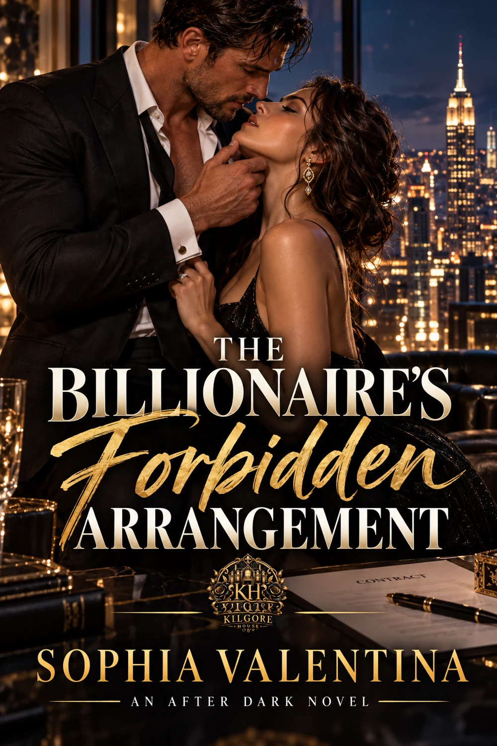 Cover of The Billionaire’s Forbidden Arrangement by Sophia Valentina