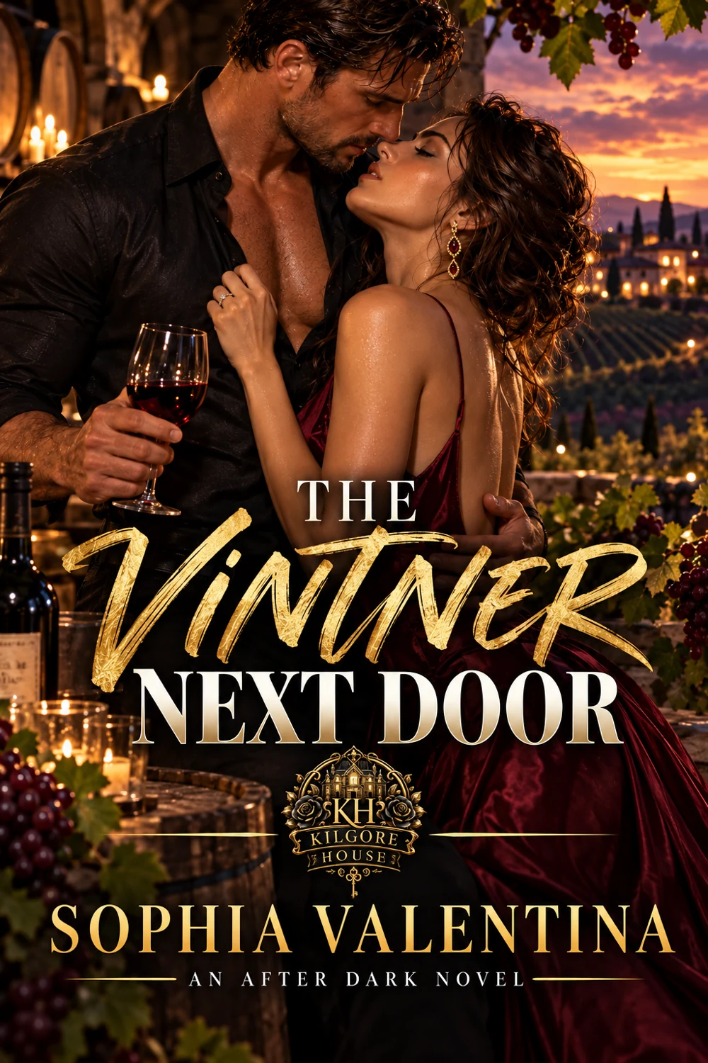Cover of The Vintner Next Door by Sophia Valentina